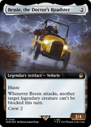 Bessie, the Doctor's Roadster (Extended Art) (Surge Foil) - Doctor Who: (Extended Art) Foil