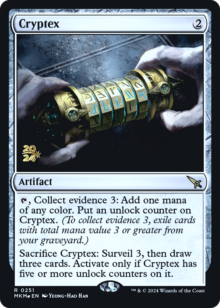 Cryptex [Murders at Karlov Manor Promos] Foil