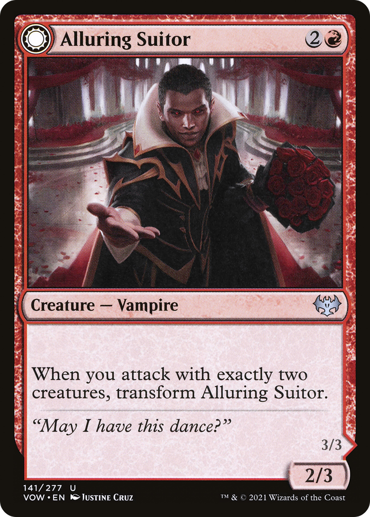 Alluring Suitor - Innistrad: Crimson Vow: (Double Faced Transform)