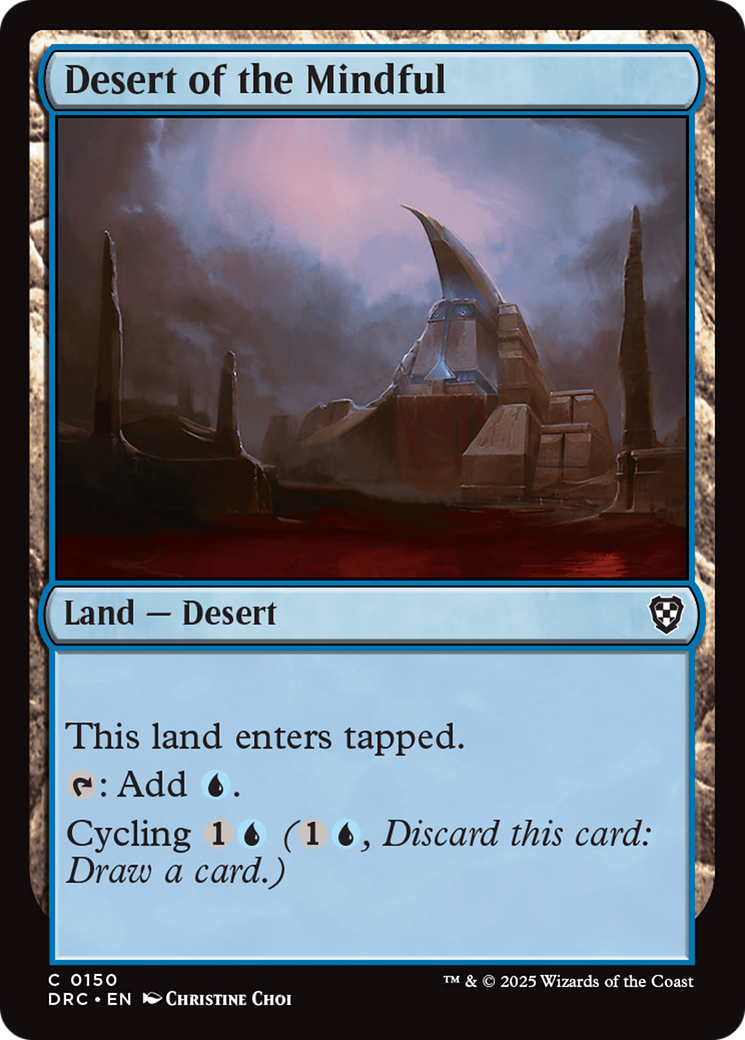 Desert of the Mindful [Commander: Aetherdrift]