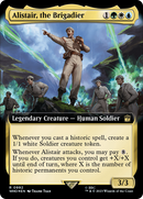 Alistair, the Brigadier (Extended Art) (Surge Foil) - Doctor Who: (Extended Art) Foil