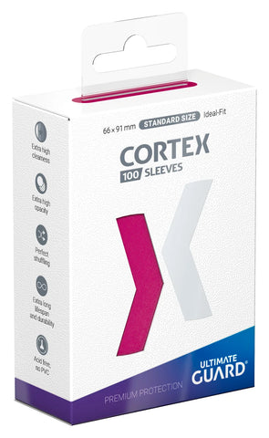 Cortex Standard Size Sleeves: Matte Pink (100)