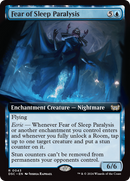 Fear of Sleep Paralysis (Extended Art): (Extended Art, enchantment) [Duskmourn: House of Horror Commander]