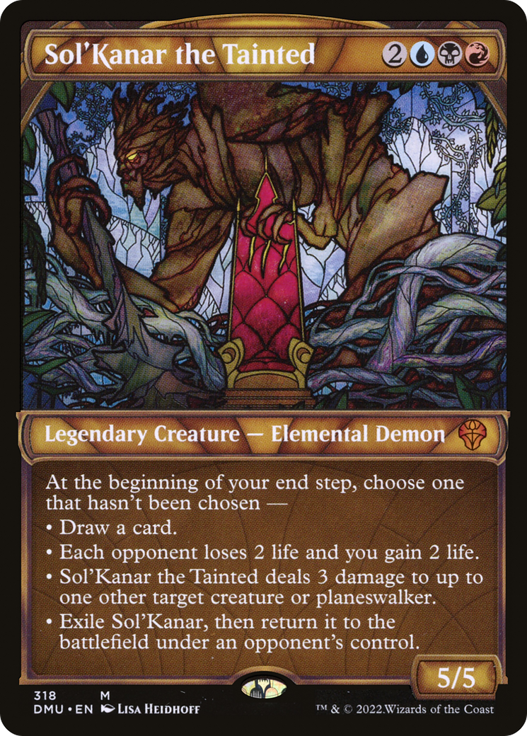 Sol'Kanar the Tainted (Showcase) - [Dominaria United]: (Showcase)