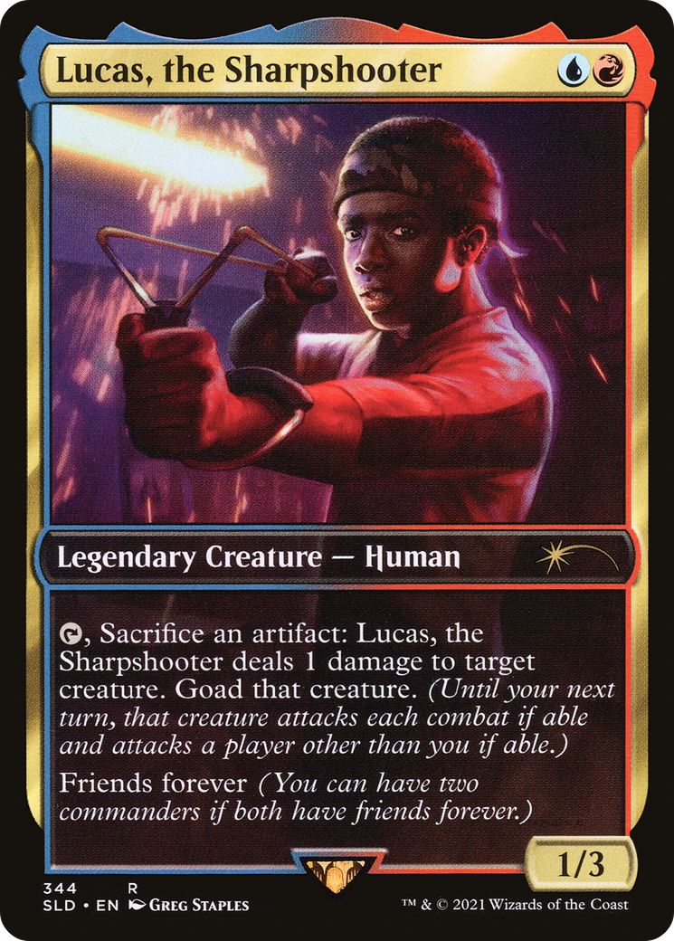 Lucas, the Sharpshooter [Secret Lair Drop] / Lucas, the Sharpshooter