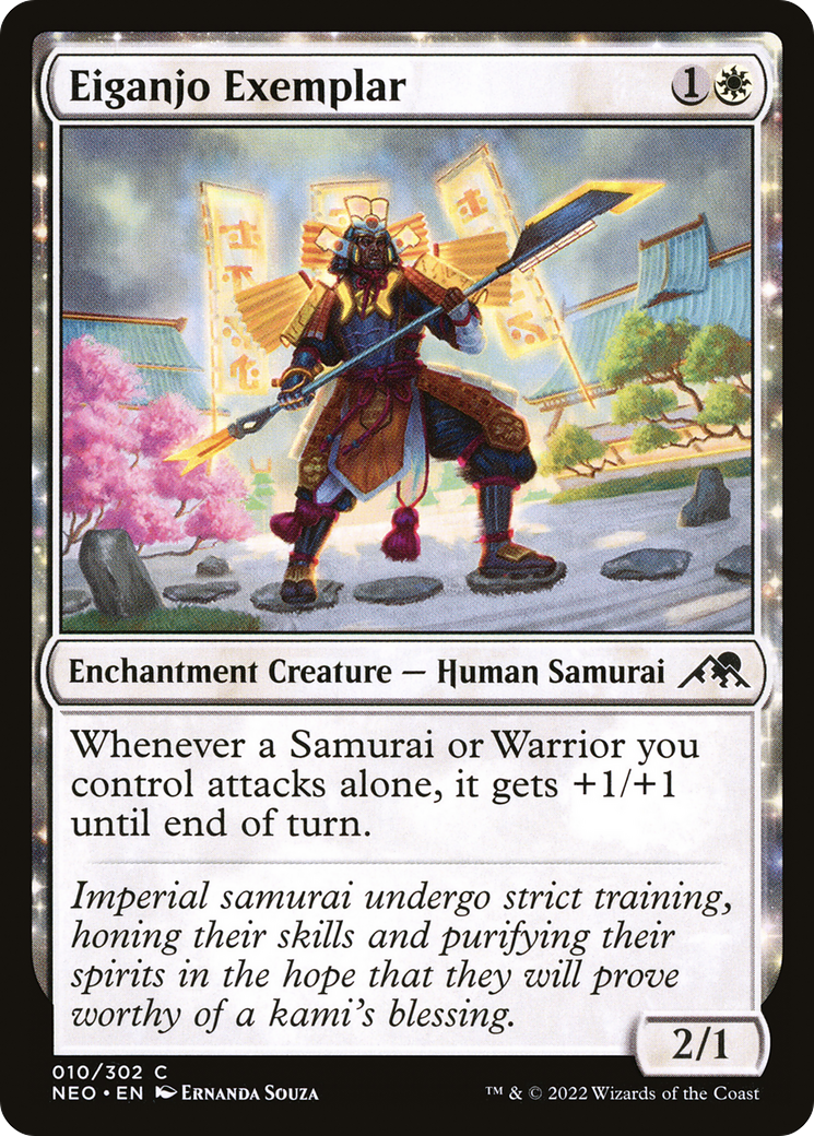 Eiganjo Exemplar: (enchantment) [Kamigawa: Neon Dynasty]