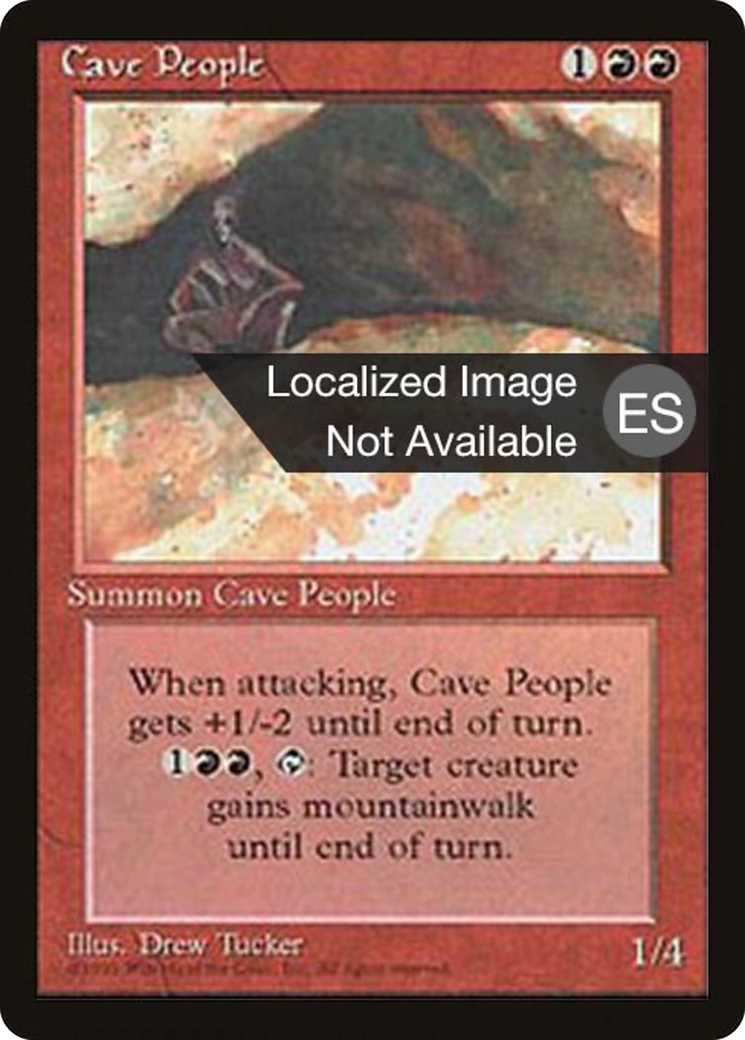 Cave People - Fourth Edition Foreign Black Border