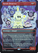 Seven Dwarves (0815) [Secret Lair Drop] (Borderless) Foil