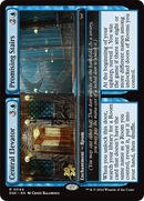Central Elevator // Promising Stairs [Duskmourn: House of Horror Promos] Foil