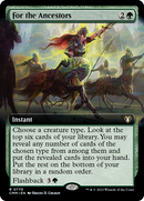 For the Ancestors (Extended Art): (Extended Art) [Commander Masters]