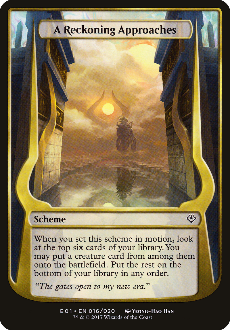 A Reckoning Approaches (Archenemy: Nicol Bolas) - Archenemy: Nicol Bolas Schemes