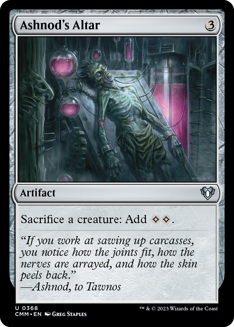 Ashnod's Altar - Commander Masters