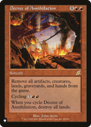 Decree of Annihilation [The List]