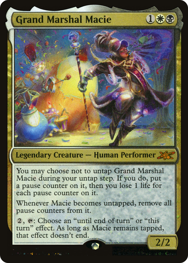 Grand Marshal Macie (Galaxy Foil) [Unfinity] Foil