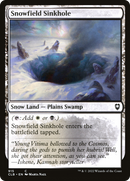 Snowfield Sinkhole [Commander Legends: Battle for Baldur's Gate]
