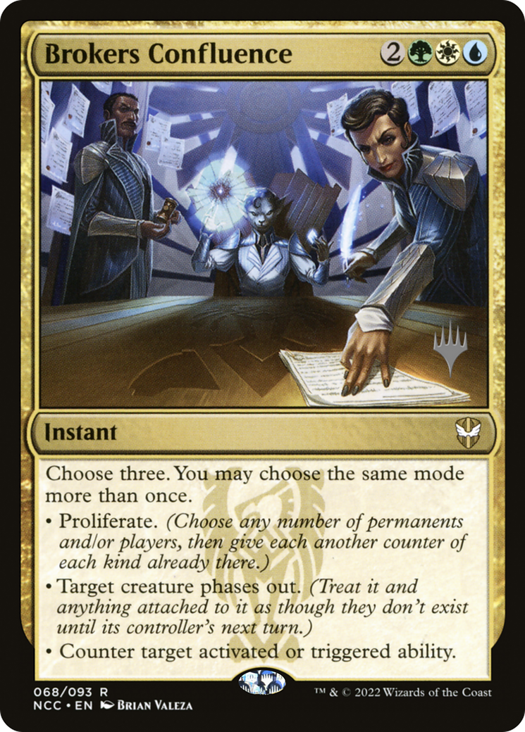 Brokers Confluence - New Capenna Commander Promos Foil