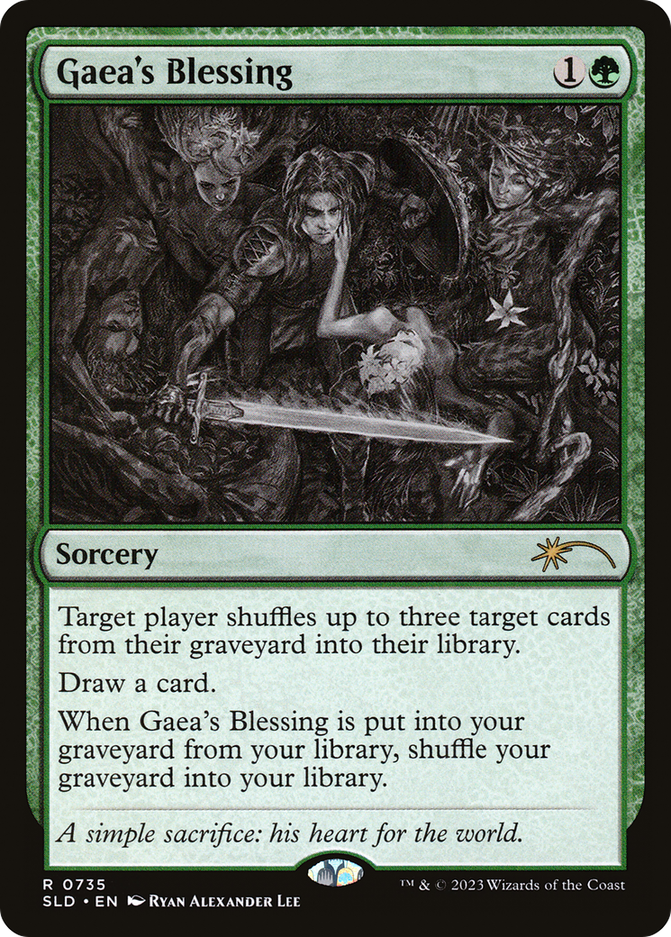 Gaea's Blessing (Sketch Showcase) [Secret Lair Drop]