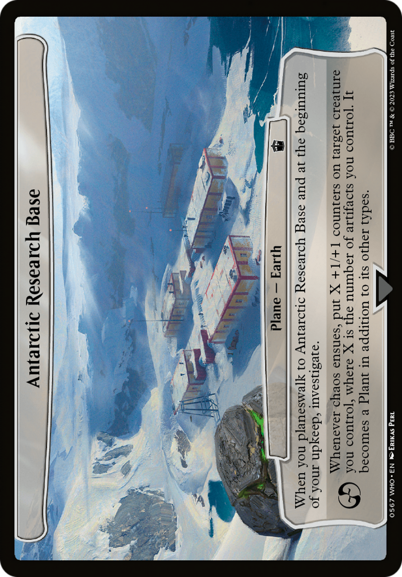 Antarctic Research Base - Doctor Who