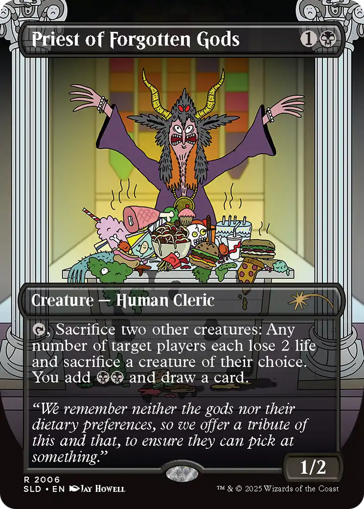 Priest of Forgotten Gods [Secret Lair Drop] (Borderless)