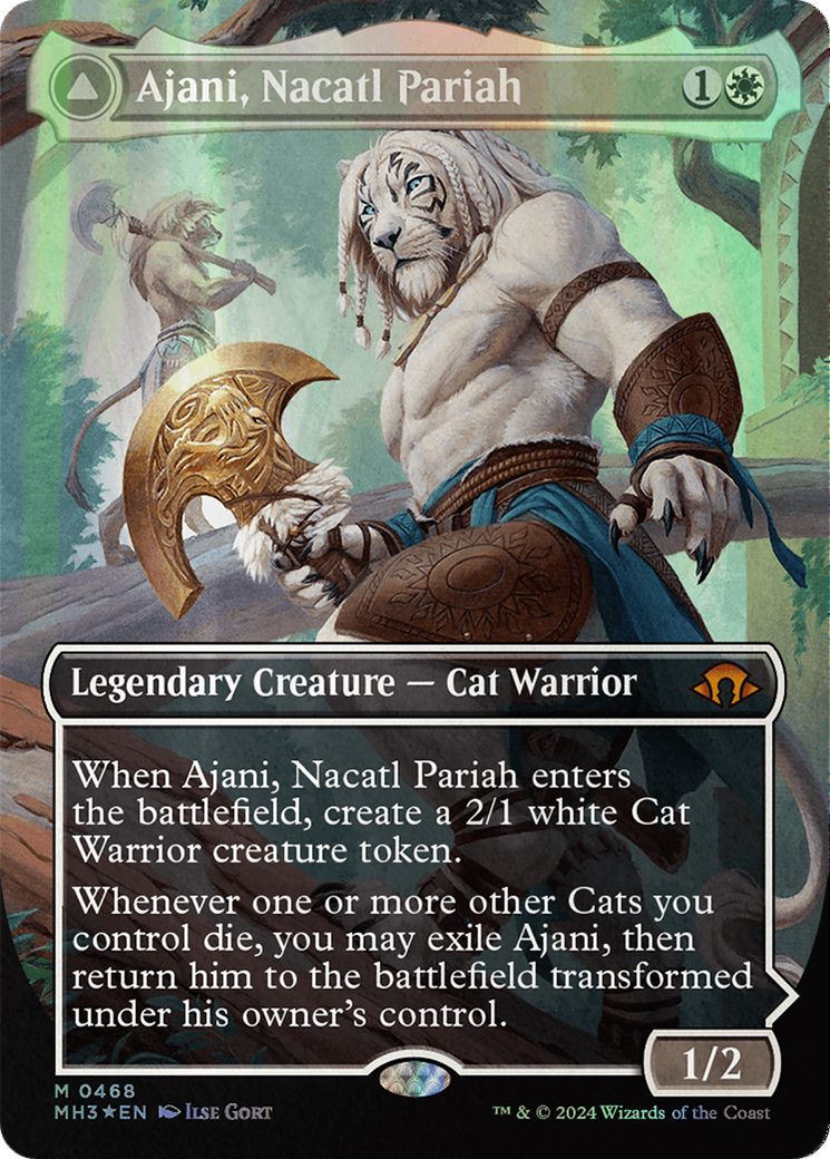 cards like pariah mtg The Best Colorless In Ravnica Remastered All cards will be carefully packed for safe transit Ajani, Nacatl Pariah MTG Proxy