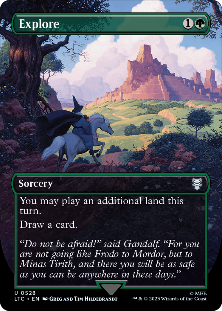 Explore (Borderless) [Tales of Middle-earth Commander]