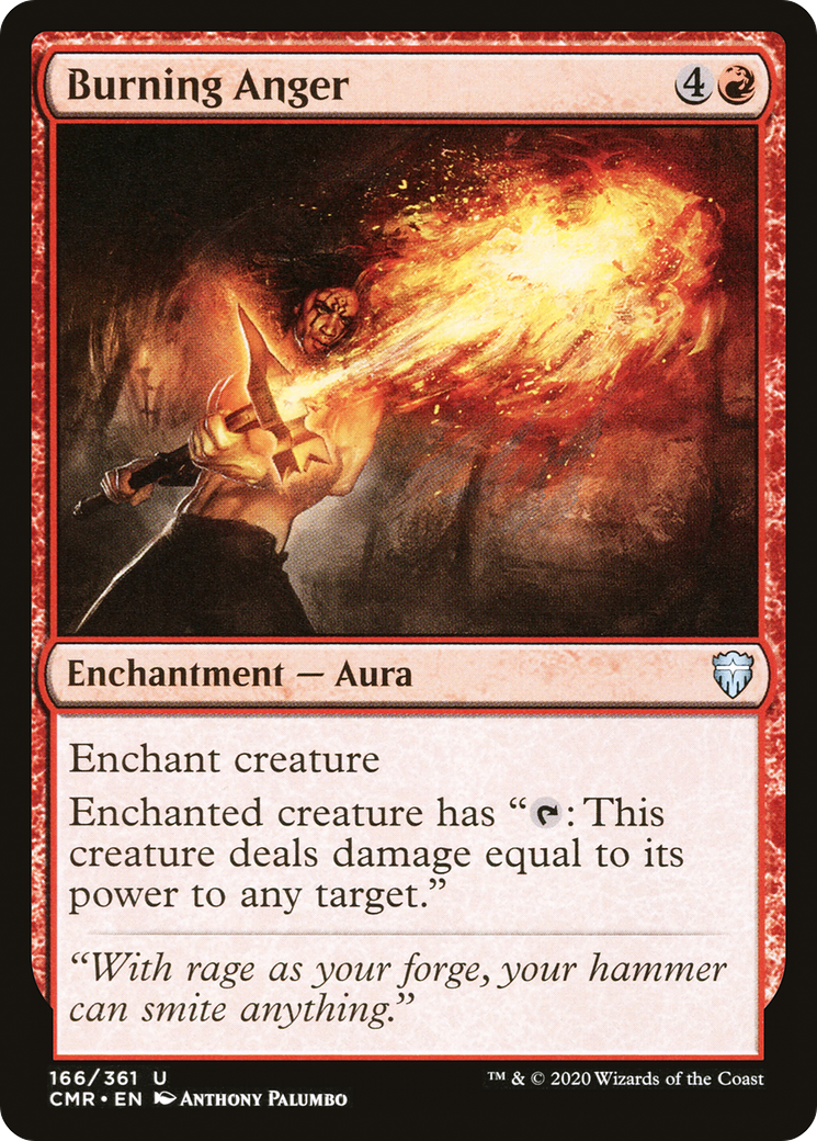 Burning Anger - Commander Legends