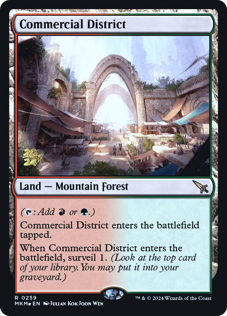 Commercial District [Murders at Karlov Manor Promos] Foil