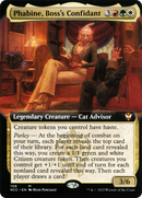 Phabine, Boss's Confidant (Extended Art) [Streets of New Capenna Commander]