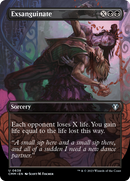 Exsanguinate (Borderless) [Commander Masters]