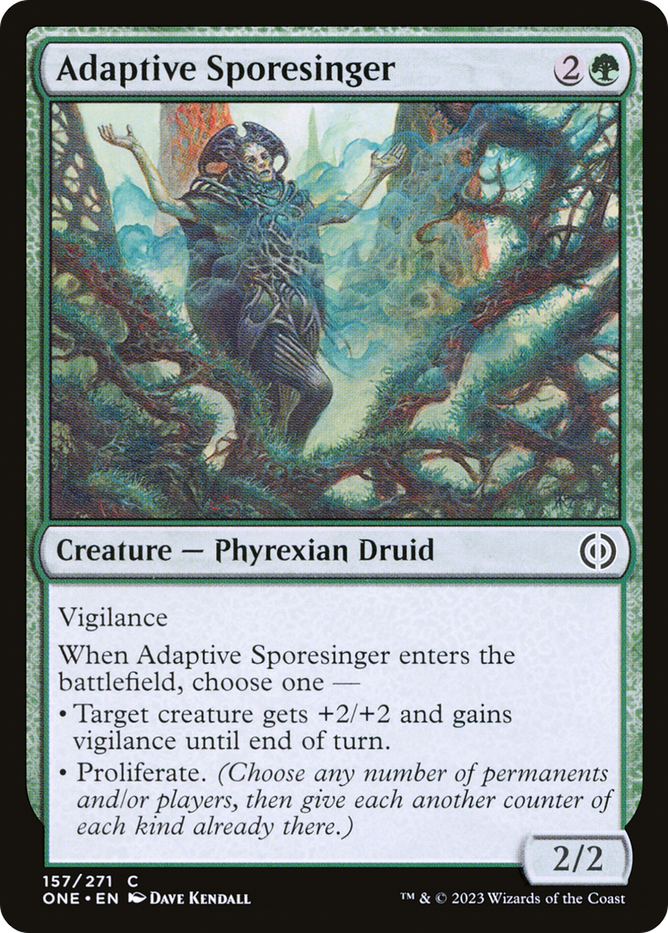 Adaptive Sporesinger - Phyrexia: All Will Be One
