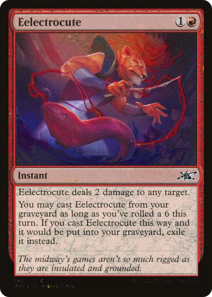 Eelectrocute (Galaxy Foil) [Unfinity] Foil