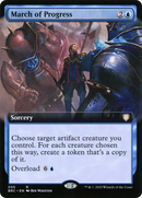 March of Progress (Extended Art) - [The Brothers' War Commander]: (Extended Art)