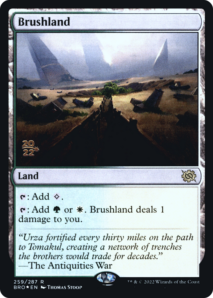 Brushland - The Brothers' War Promos Foil