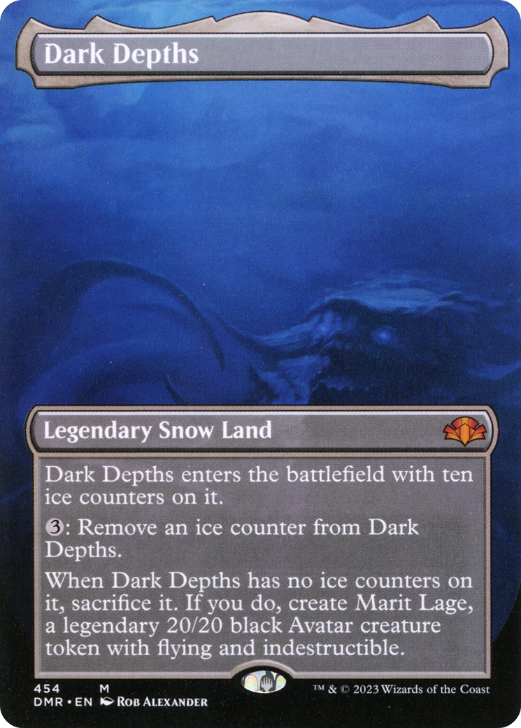 Dark Depths (Borderless) [Dominaria Remastered]