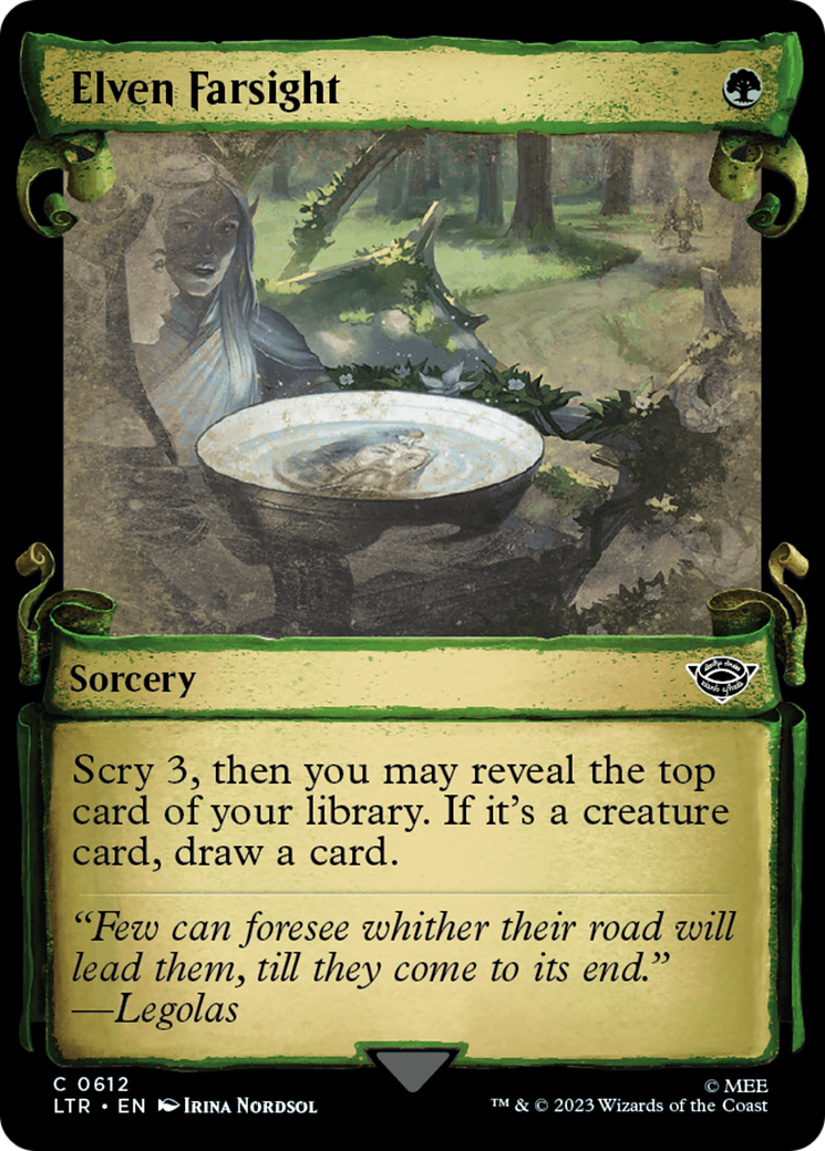 Elven Farsight (Showcase Scrolls) - The Lord of the Rings: Tales of Middle-earth: (Showcase)