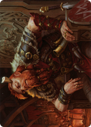 Arni Brokenbrow Art Card - Art Series: Kaldheim (Borderless)