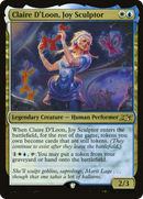 Claire D'Loon, Joy Sculptor (Galaxy Foil) [Unfinity] Foil