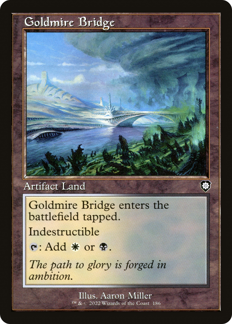 Goldmire Bridge (Retro Frame) [The Brothers' War Commander]