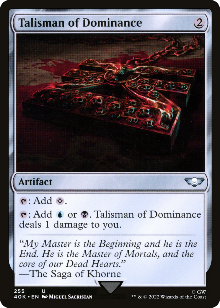 Talisman of Dominance - [Warhammer 40,000 Commander]