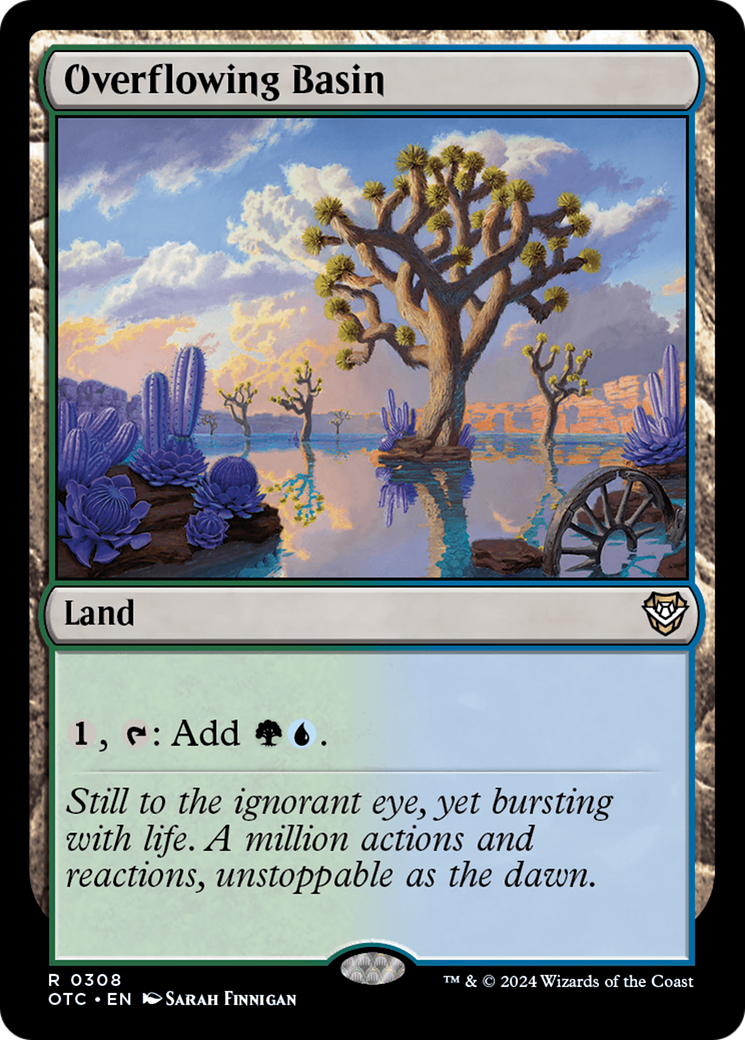 Overflowing Basin [Outlaws of Thunder Junction Commander]