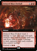 Delayed Blast Fireball (Extended Art): (Extended Art) [Commander Legends: Battle for Baldur's Gate]