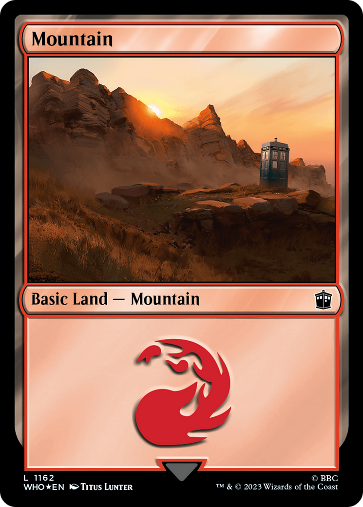 Mountain (1162) (Surge Foil) - [Doctor Who] Foil
