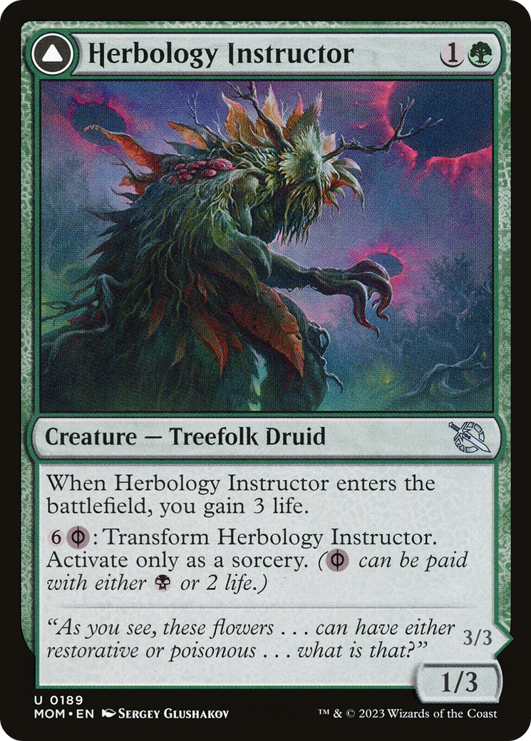 Herbology Instructor [March of the Machine]
