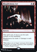 Blasphemous Act - The List Foil
