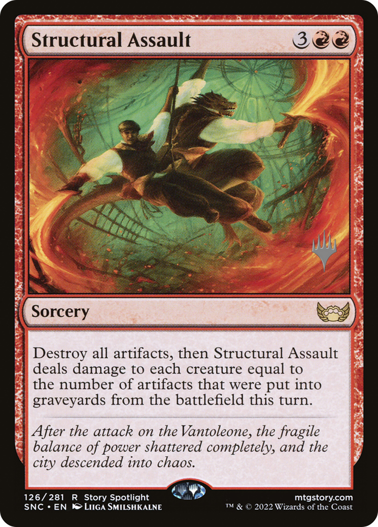 Structural Assault - [Streets of New Capenna Promos]