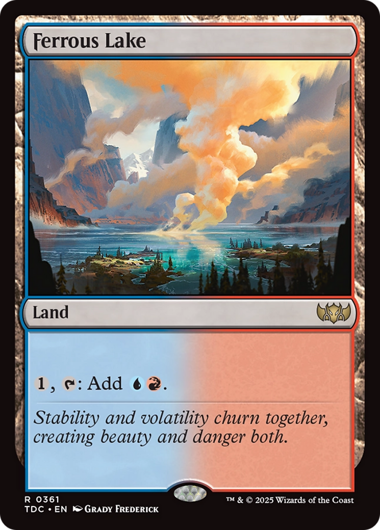 Ferrous Lake [Commander: Tarkir: Dragonstorm]