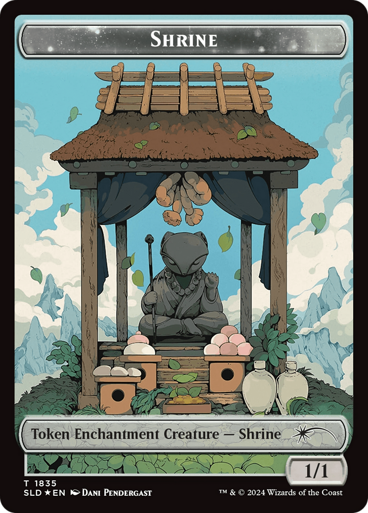 Shrine Token (Rainbow Foil) [Secret Lair Drop] Foil
