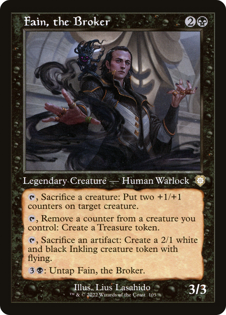 Fain, the Broker (Retro Frame) [The Brothers' War Commander]