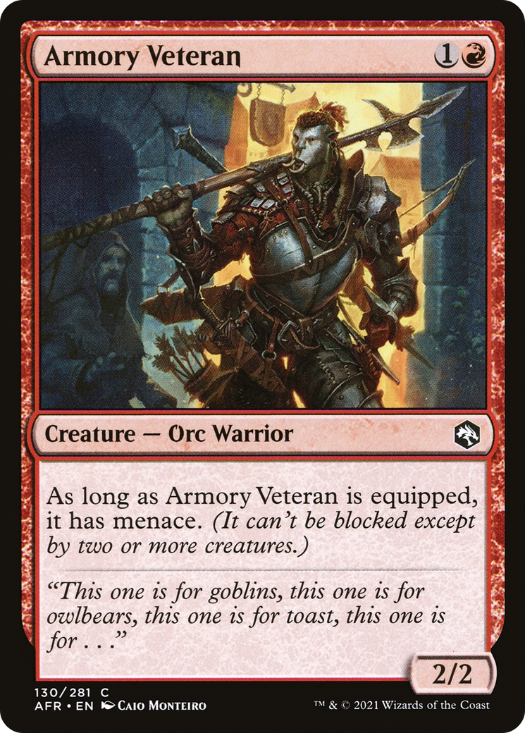 Armory Veteran - Adventures in the Forgotten Realms