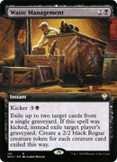 Waste Management (Extended Art) [Streets of New Capenna Commander]